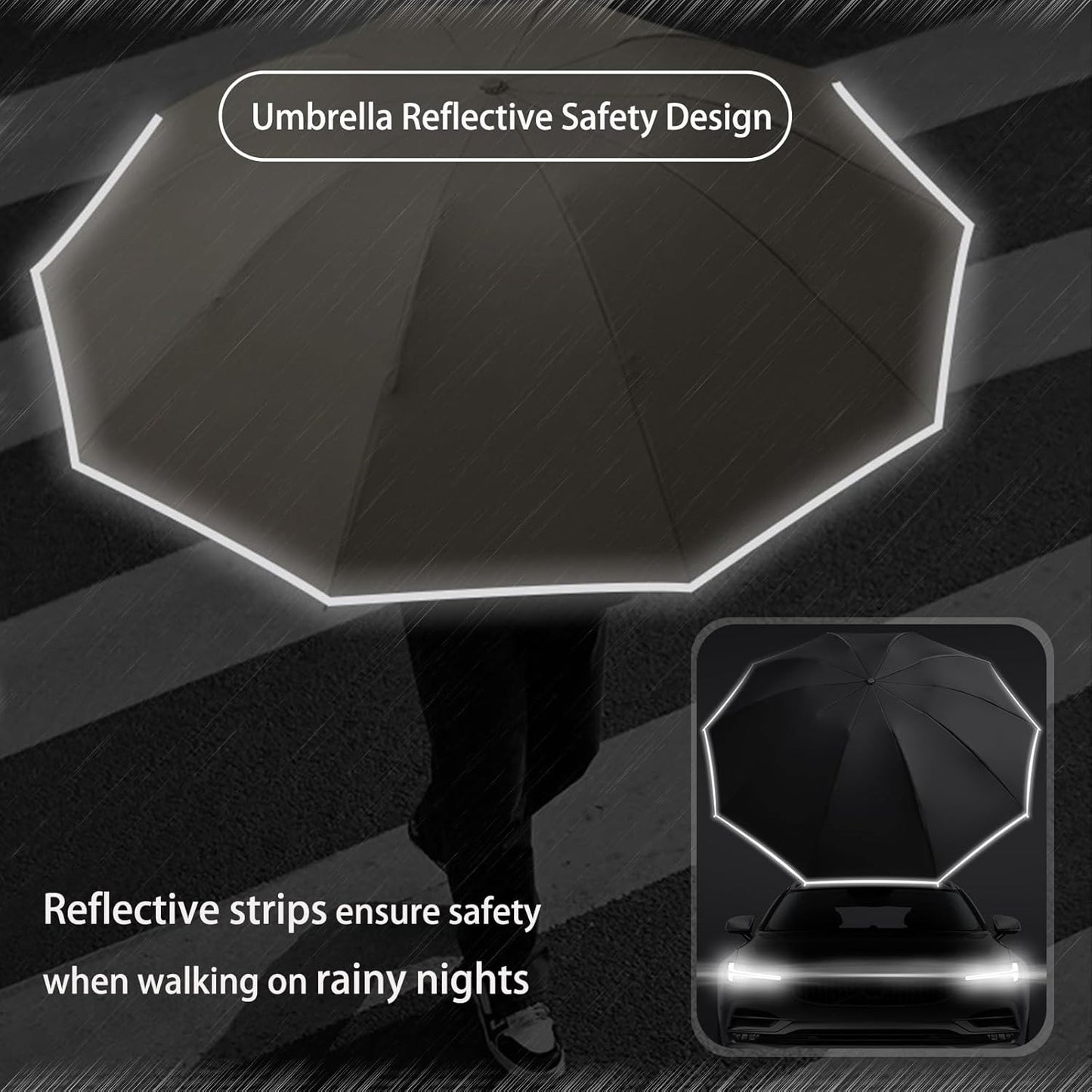 Ring Buckle Fully Automatic Umbrella