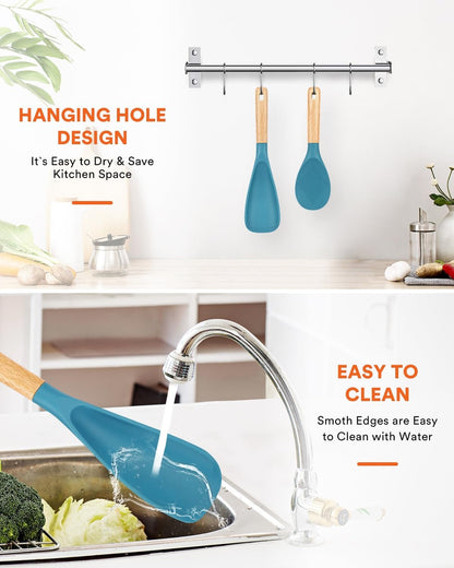 High-temperature Resistant Silicone Non-stick Spatula