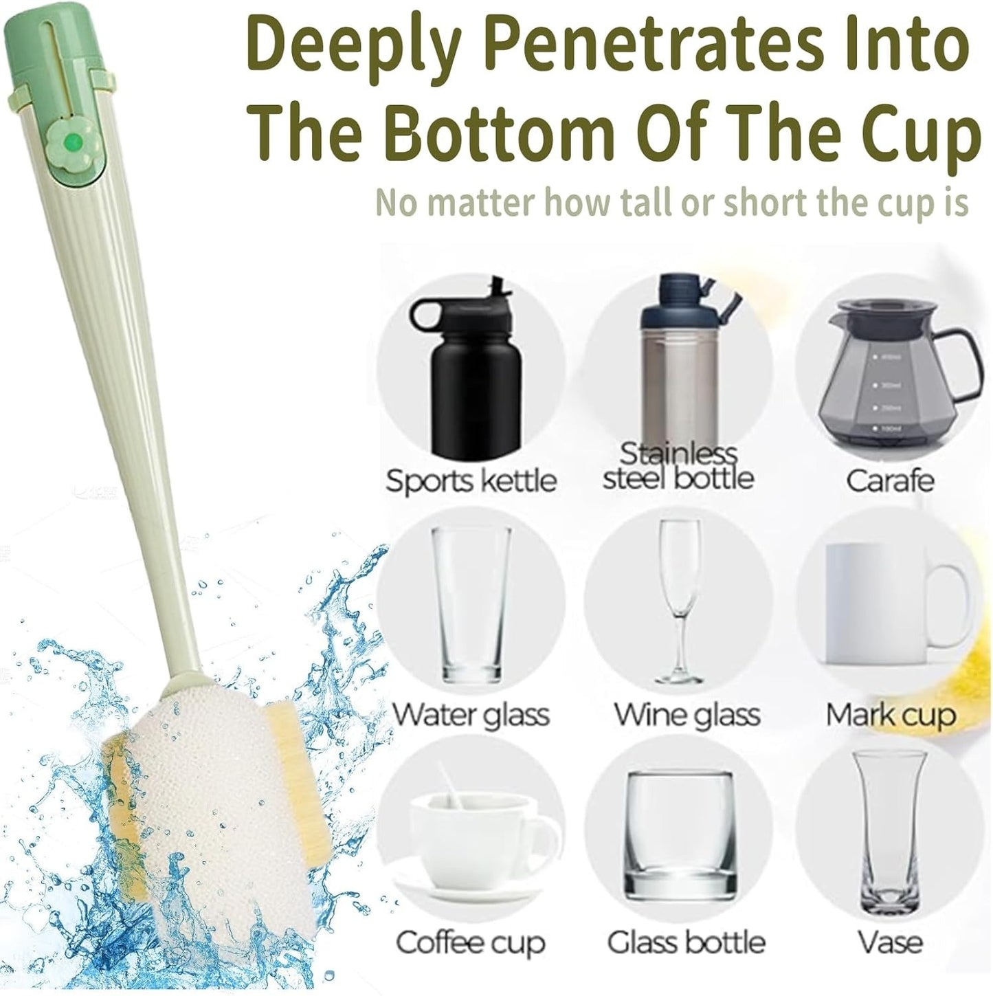 Five-in-one Cup Brush