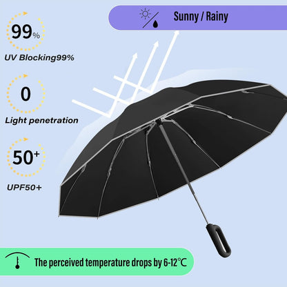Ring Buckle Fully Automatic Umbrella