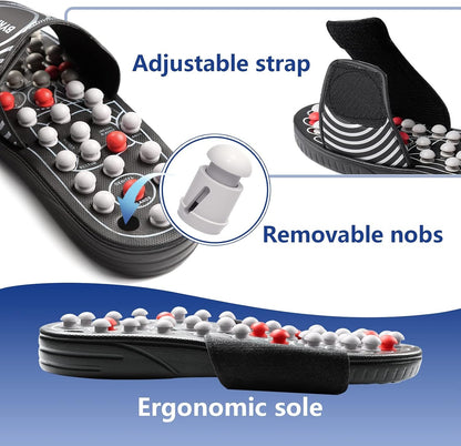 Acupoint Magnetic Therapy Spring Massage Shoes
