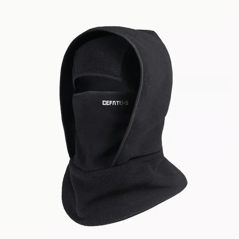 Outdoor Winter Warm Hat Neckband Integrated