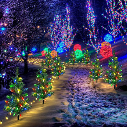 Solar Christmas Tree Light