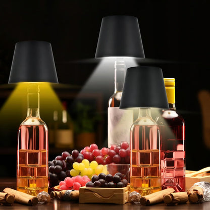 Wireless Bottle Lamp with RGB Lights