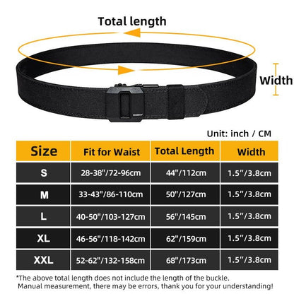 Men's 1.5" Ratchet Nylon Belt