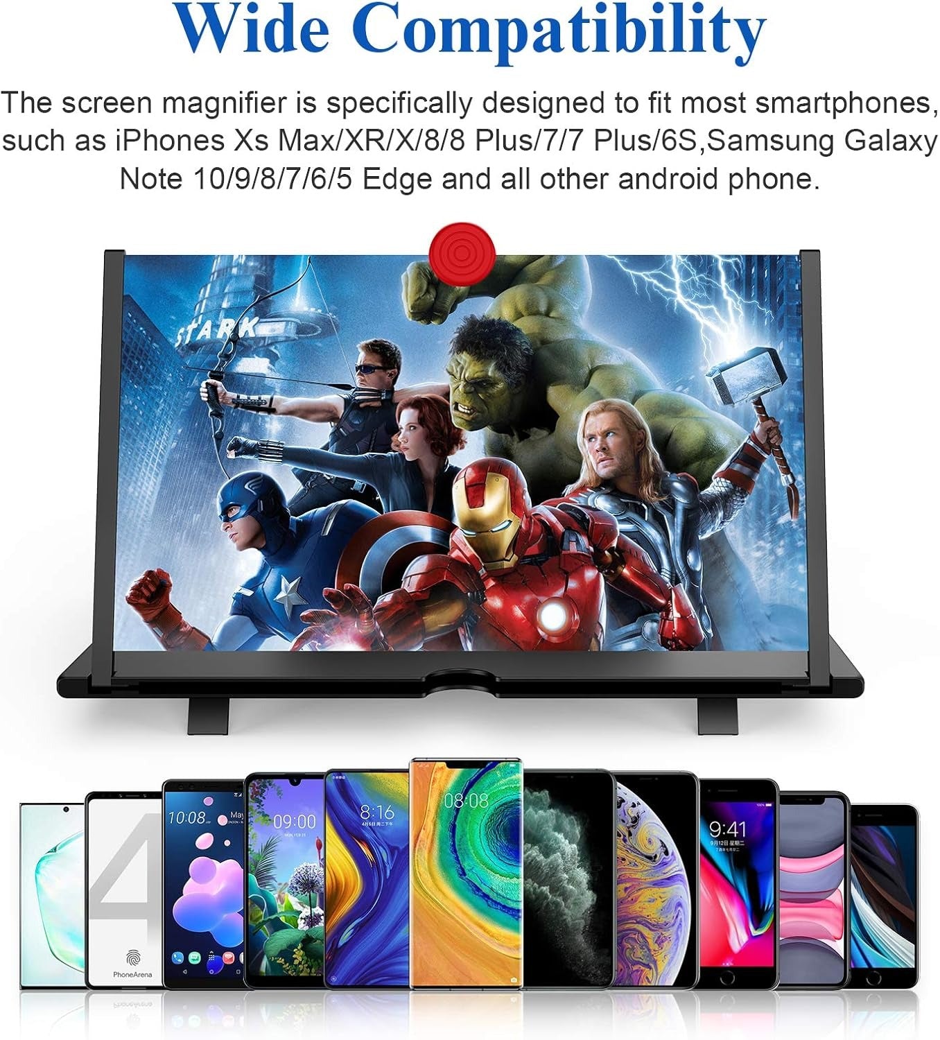 3D High-definition Pull-out Screen Magnifier