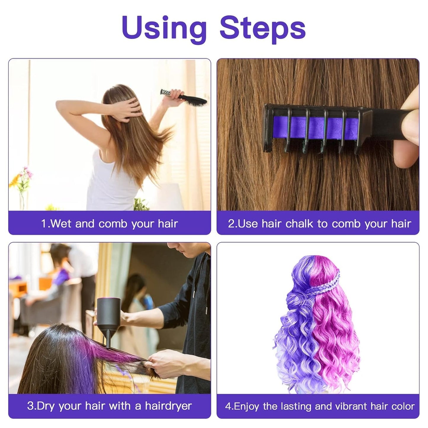 Mini Hair Dye Comb
