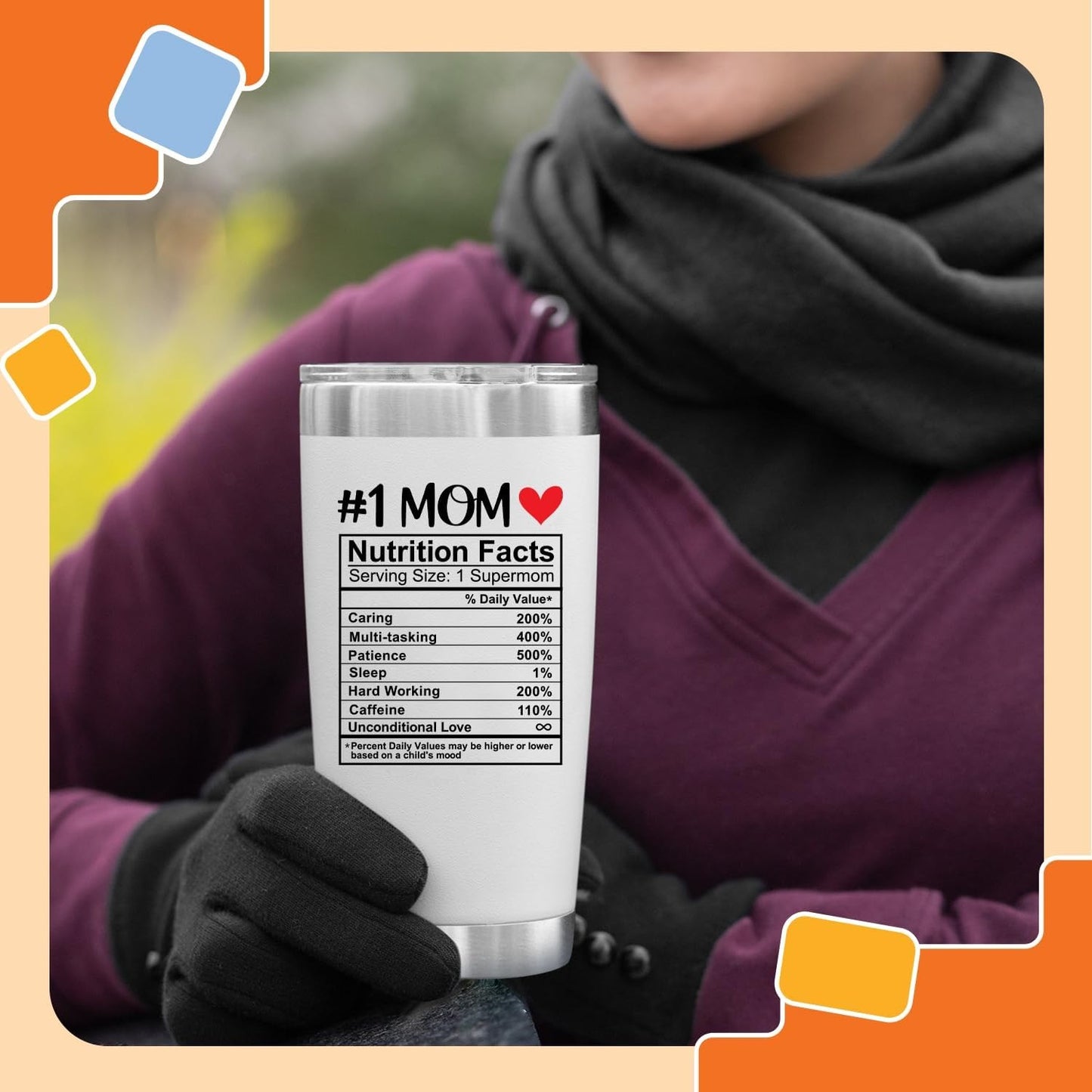 Unique Gift for Mom – Best Mom Ever Insulated Tumbler