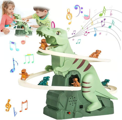 Dinosaur Climb Stairs Music Toy！🦖
