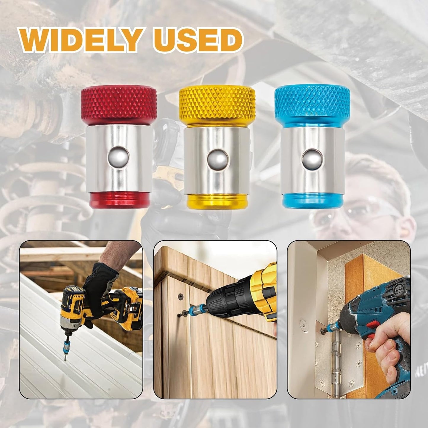 Anti-slip Screwdriver Bit Magnetic Ring