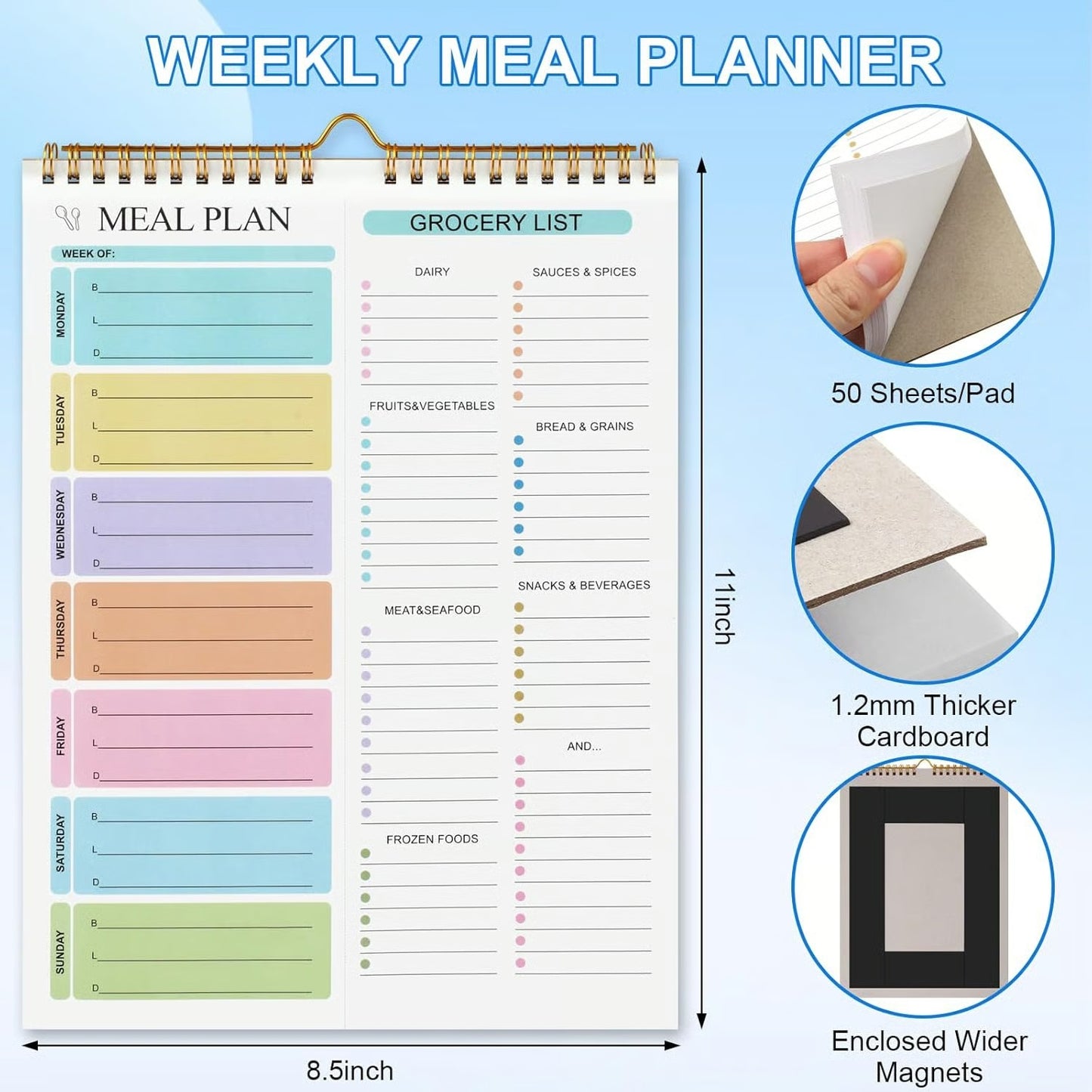 💕Meal Planner Notebook