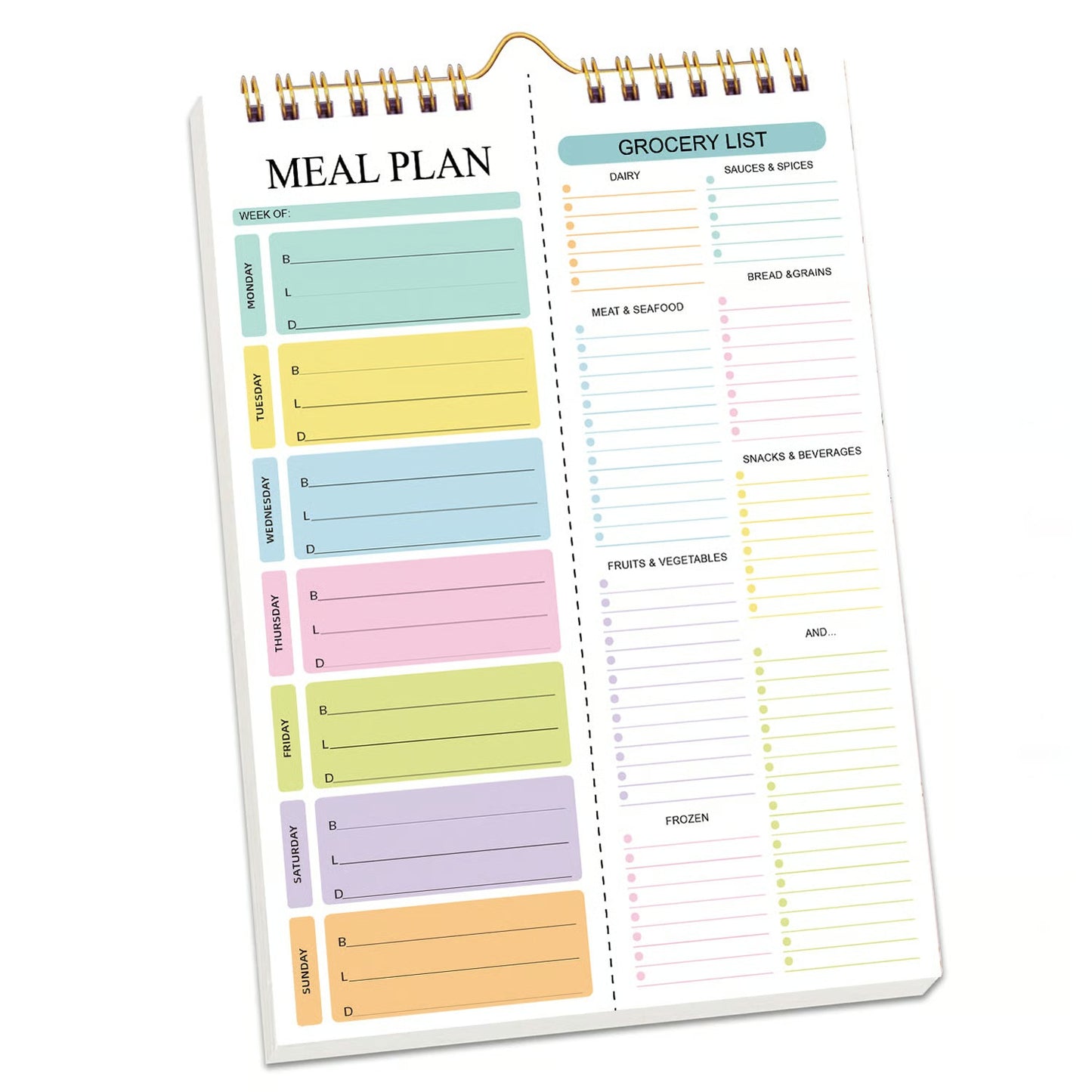 💕Meal Planner Notebook