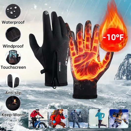 Winter Wndproof Waterproof Thermal Warm Gloves