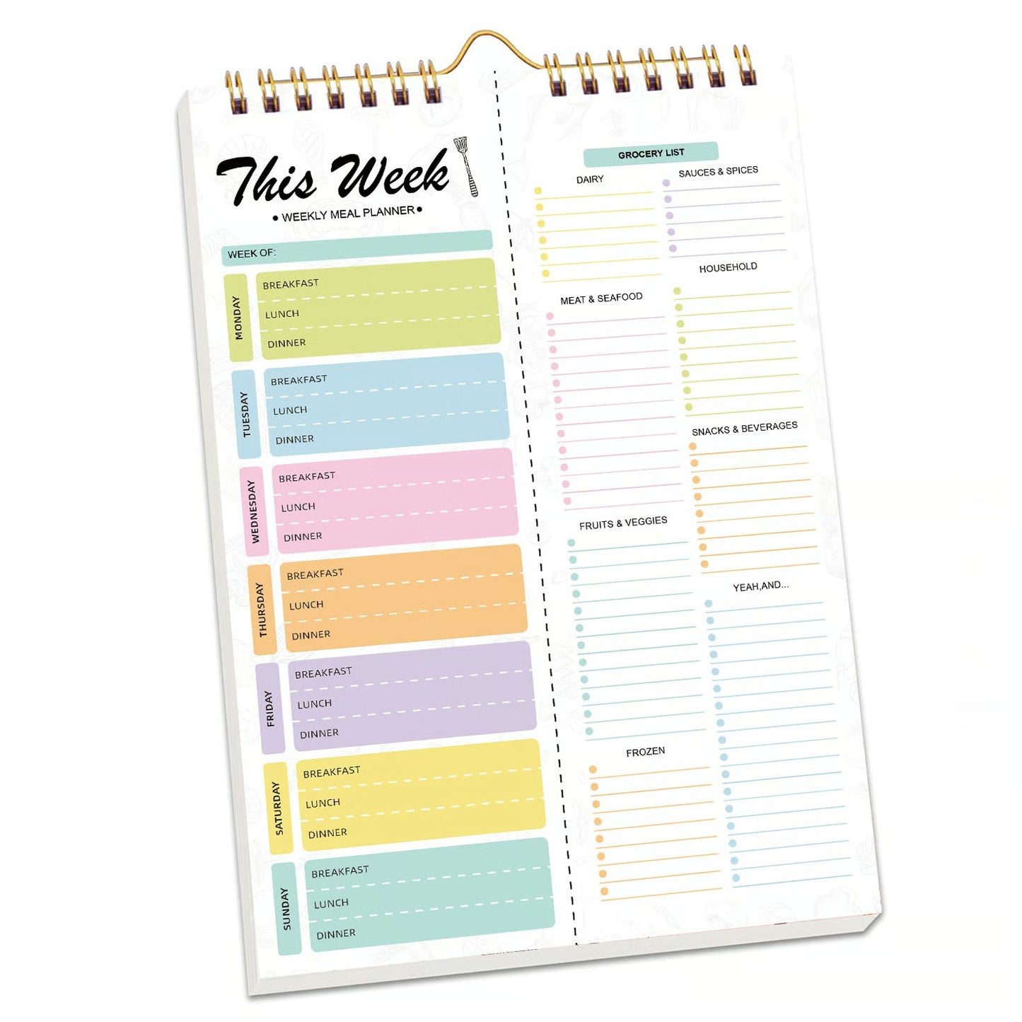 💕Meal Planner Notebook