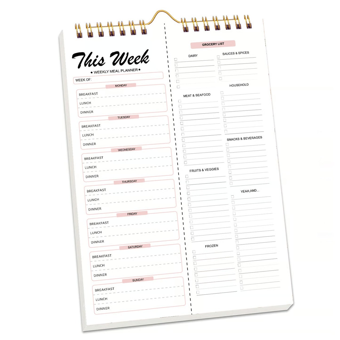 💕Meal Planner Notebook