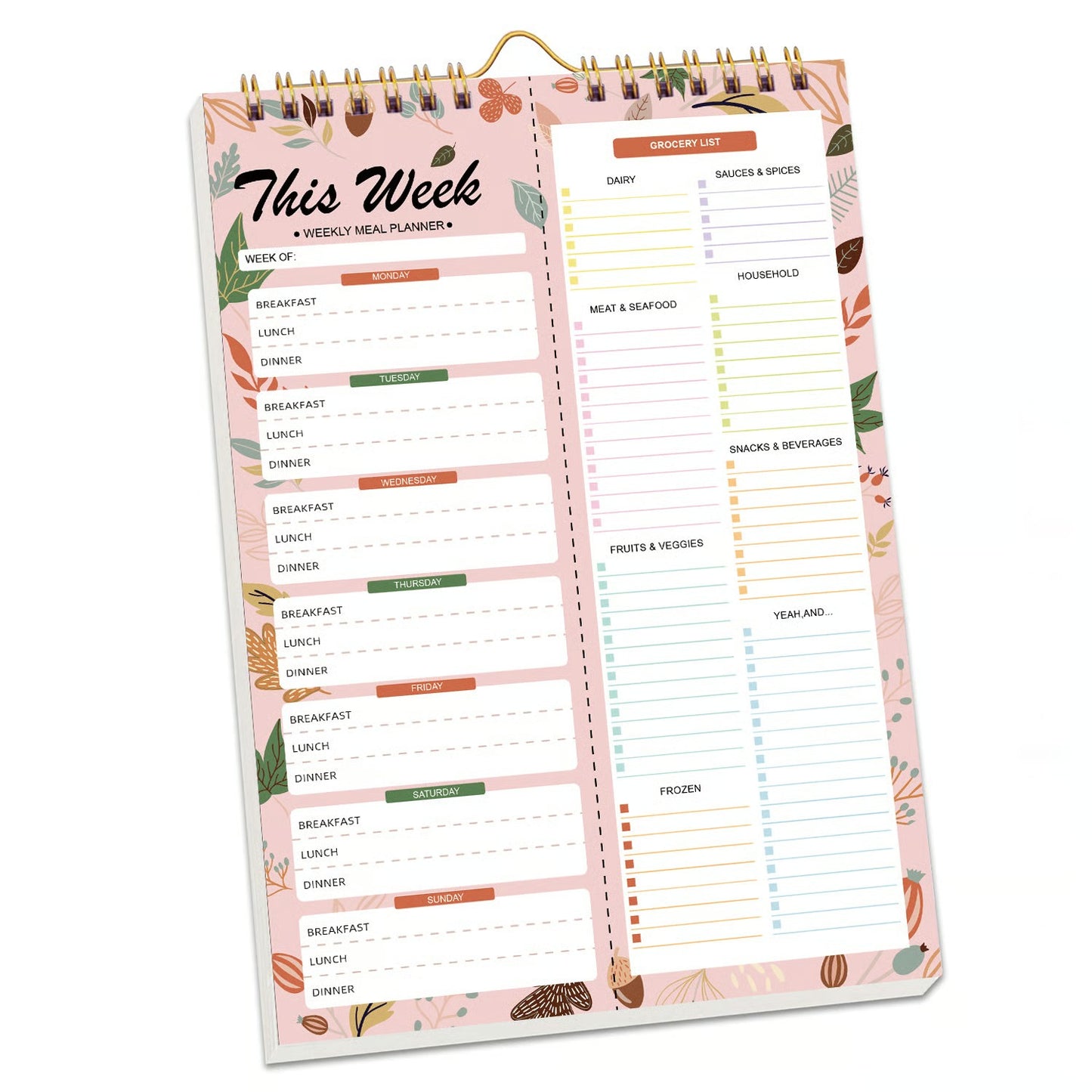 💕Meal Planner Notebook