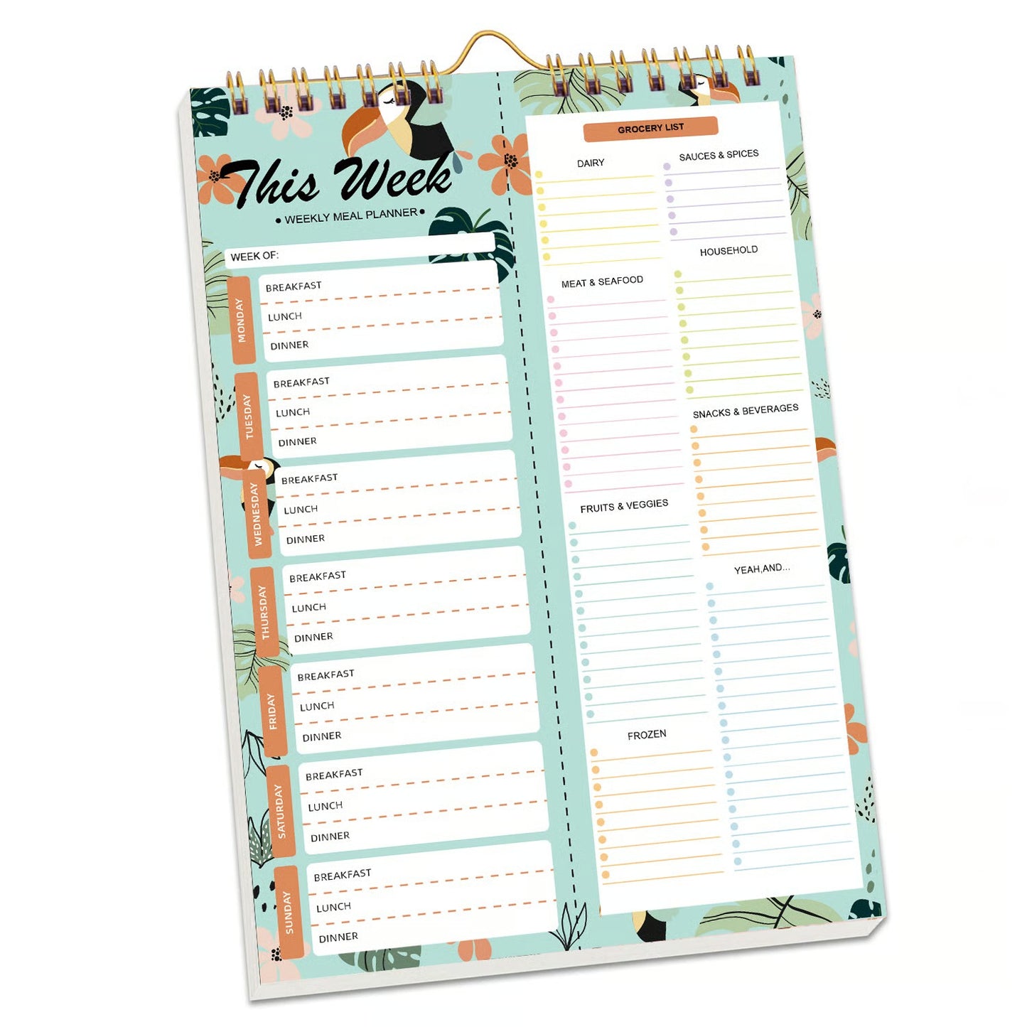 💕Meal Planner Notebook