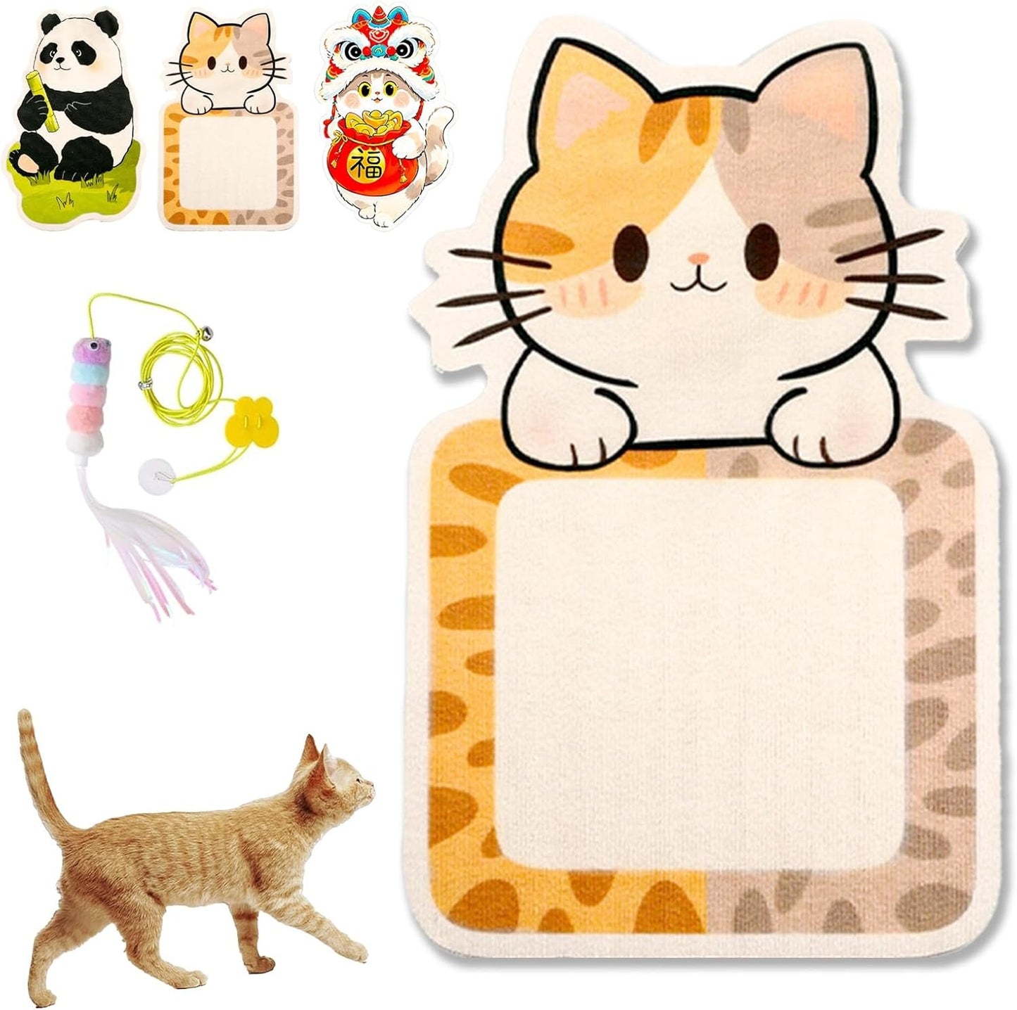 A Wear-resistant and Scratch-resistant Cat Scratching Board
