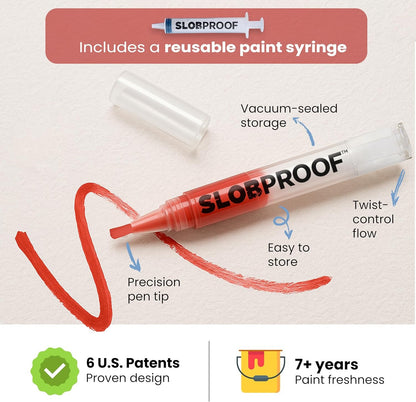 Slobproof Refillable Touch-Up Paint Pen