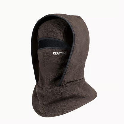 Outdoor Winter Warm Hat Neckband Integrated