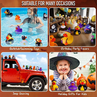 🎃🎄13-Day Rubber Duck Advent Calendar – Halloween & Xmas Surprise