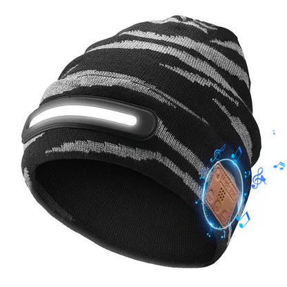 🔥2025 New Adjustable 3-in-1 Smart Bluetooth LED Beanie