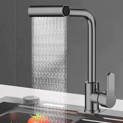 360° Rotating 4-in-1 Stainless Steel Kitchen Sink Faucet