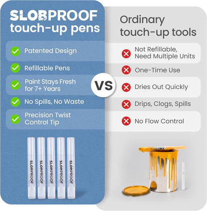 Slobproof Refillable Touch-Up Paint Pen