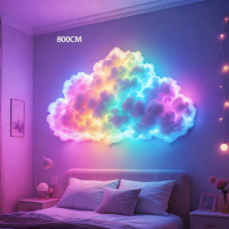 ✨🌩️ DIY Thundercloud LED Light – USB Powered Mood Decor