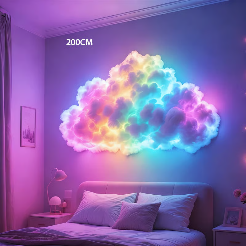 ✨🌩️ DIY Thundercloud LED Light – USB Powered Mood Decor
