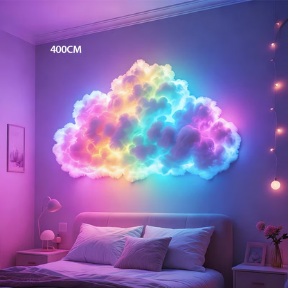 ✨🌩️ DIY Thundercloud LED Light – USB Powered Mood Decor