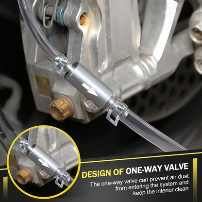 One-Way Check Valve Brake Bleeder Hose