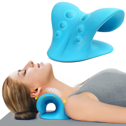 C-Shaped Pillow Cervical Massager