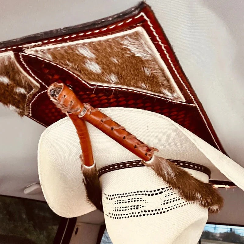 🐮🤠 Western Leather Visor Organizer
