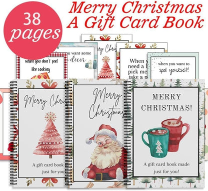Christmas DIY Gift Card Book
