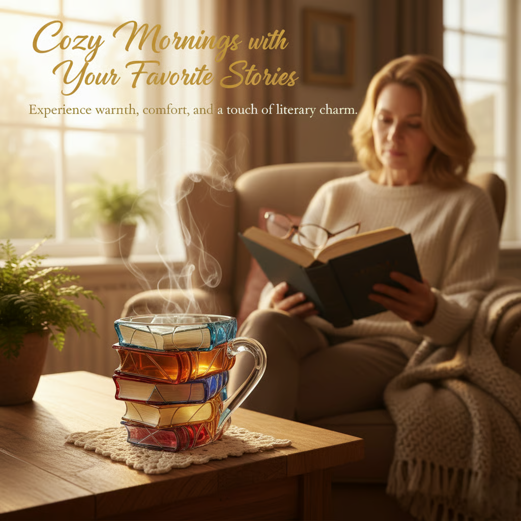 3D Painting Book Coffee Cup