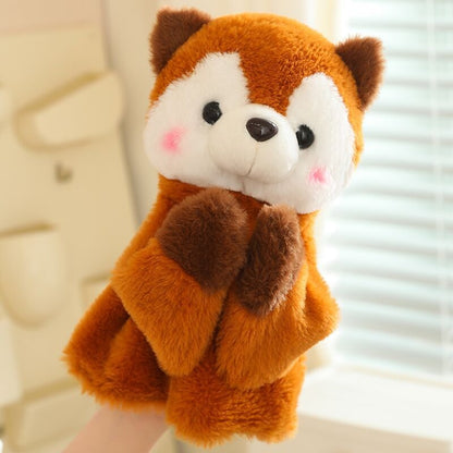 Husky Boxing Dog Gloves Performance Puppet