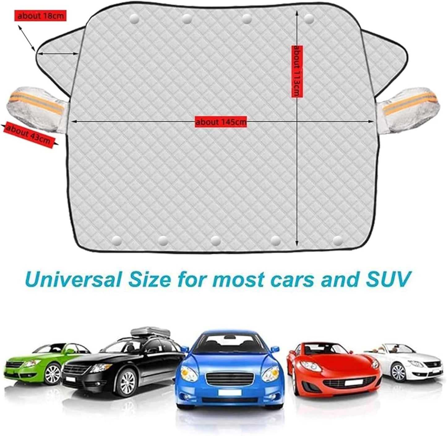 The Perfect Gift For Winter!🎁 Magnetic Car Cover to Protect Against snow, Frost and Freezing!