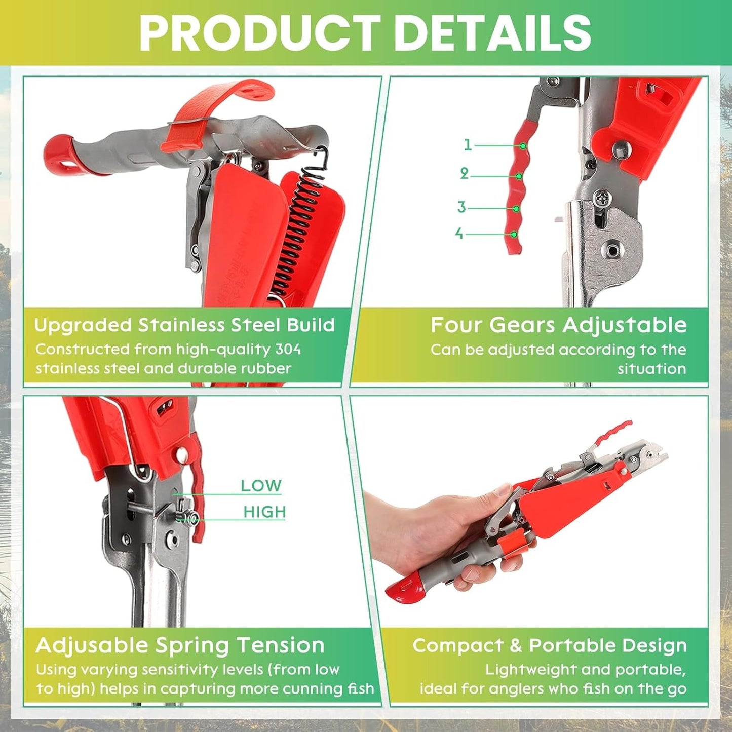 Automatic Fishing Rod Holder
