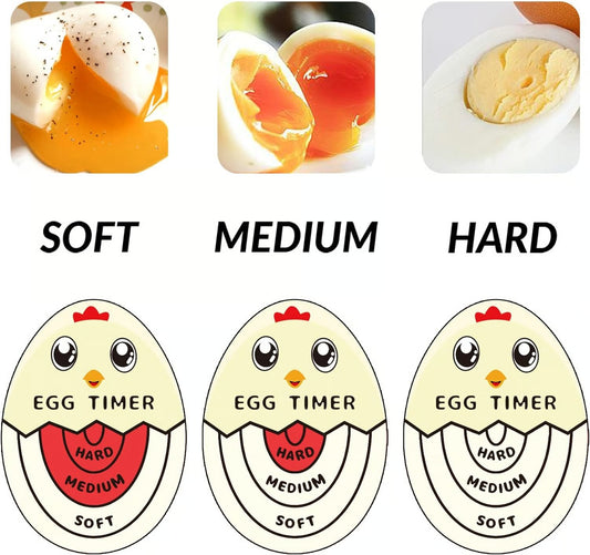 Egg Timer for Boiling Eggs That Changes Color When Done