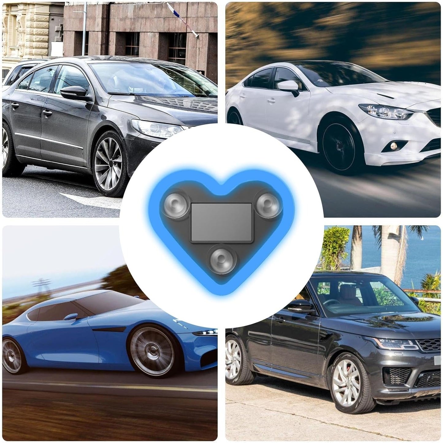 Solar Triangular Window Heart-shaped Atmosphere Light