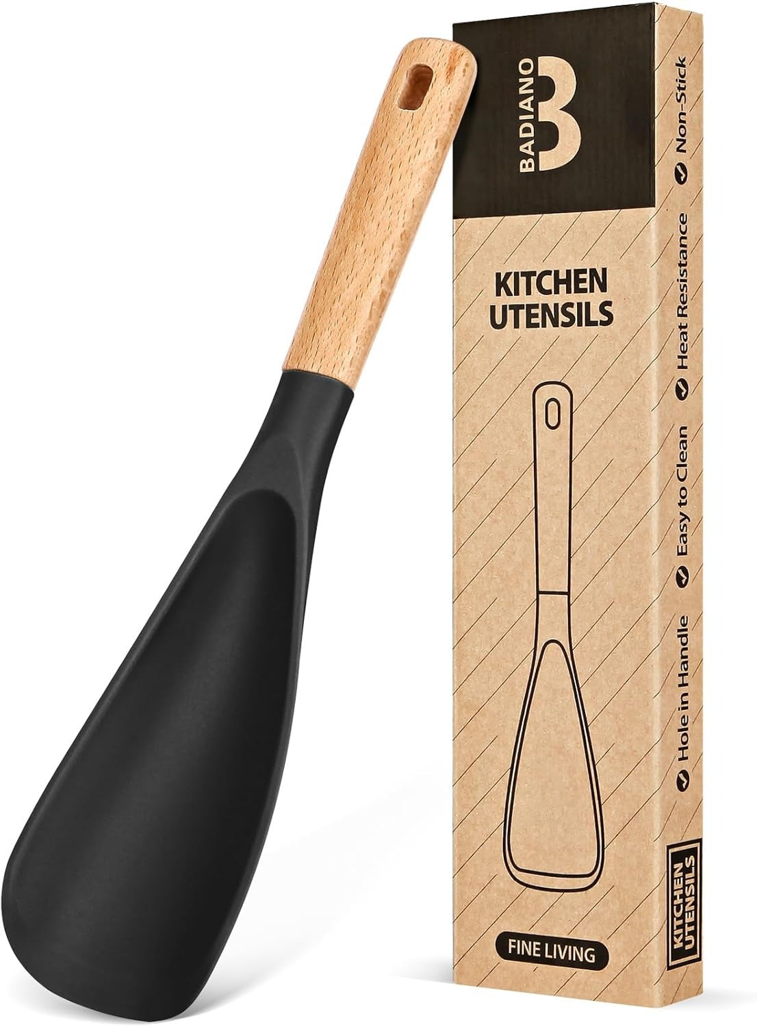 High-temperature Resistant Silicone Non-stick Spatula
