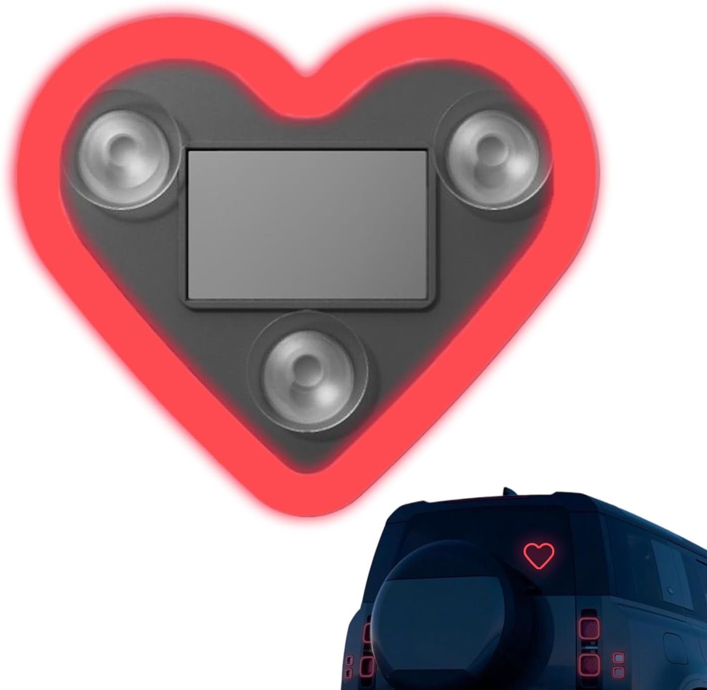 Solar Triangular Window Heart-shaped Atmosphere Light