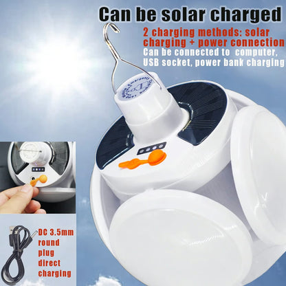 Folding Solar Camping Lights