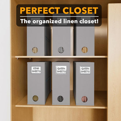 Foldable Four-piece Bed Sheet Storage Box