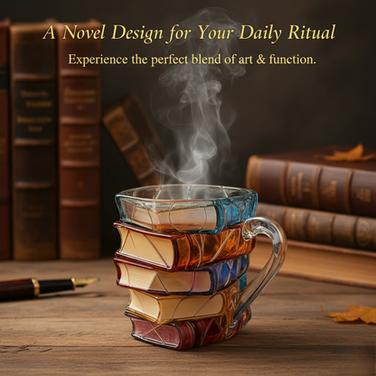 3D Painting Book Coffee Cup