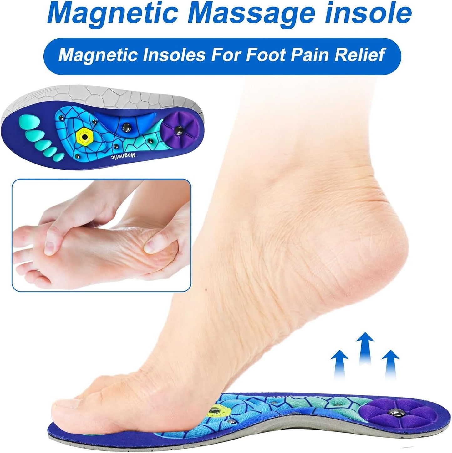 🏆Flash Sale⚡ 50K+ SOLD! Almost Gone-💥Plantar Fasciitis High Arch Shock Absorbing Insoles