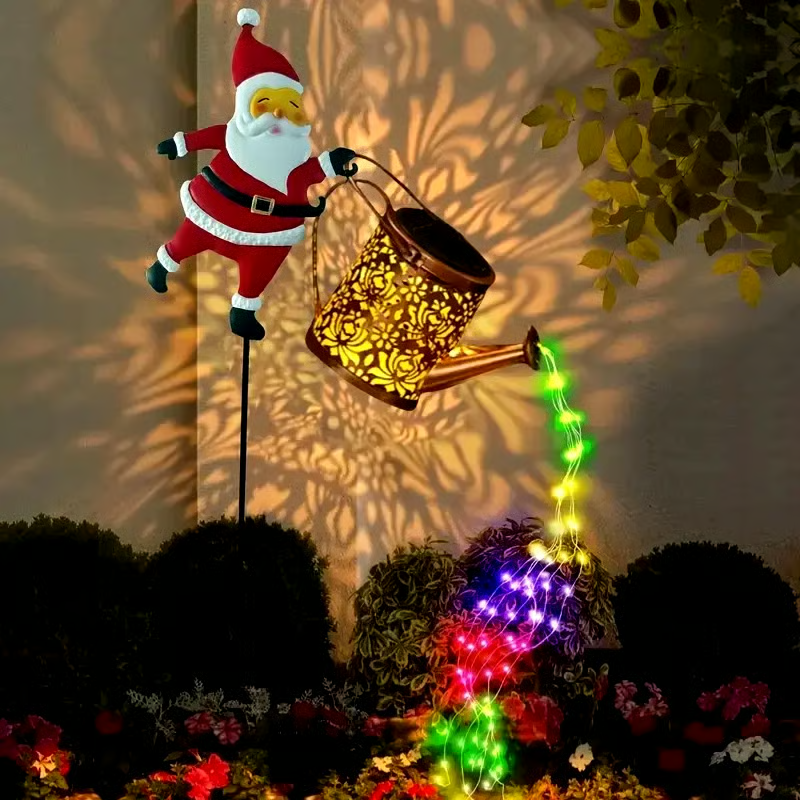 Santa Solar Kettle Lights