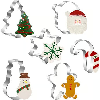 🎄Stainless Steel Christmas Shape Baking Molds