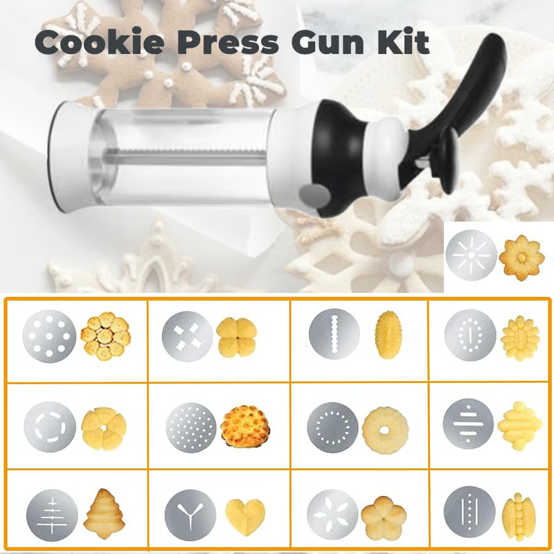 🎄Holiday Pre-Sale Save 49%🔥Cookie Press Gun Kit